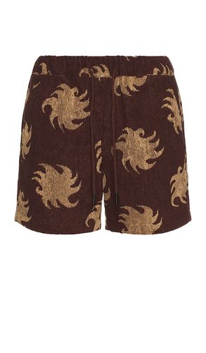 Mocha Ember Terry Shorts in . Size M, S, XL/1X - OAS - Modalova