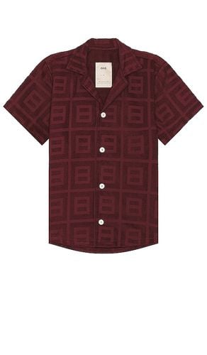 Burgundy Terrace Cuba Terry Shirt in . Size M, S, XL/1X - OAS - Modalova