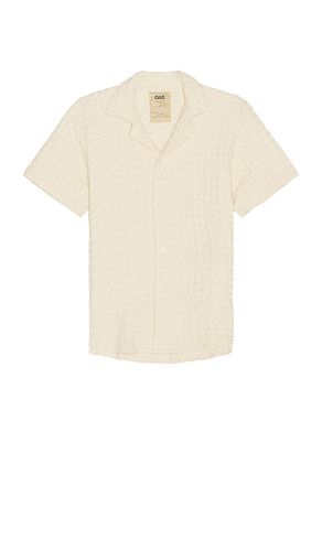 Ecru Cuba Waffle Shirt in . Size M, S, XL/1X, XXL/2X - OAS - Modalova