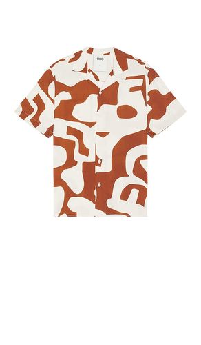 Russet Puzzlotec Viscose Shirt in . Size M, S, XL/1X - OAS - Modalova