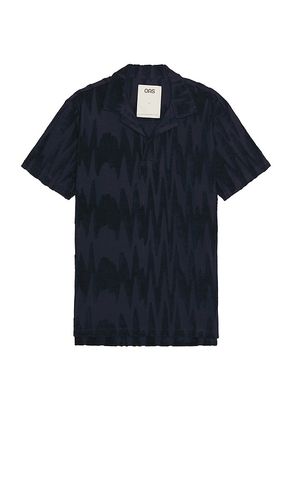 Glitch Polo Terry Shirt in . Taglia XL/1X - OAS - Modalova