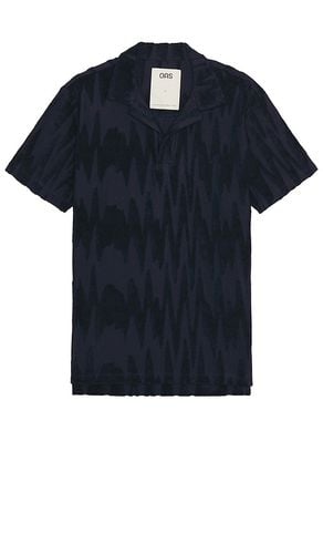 Glitch Polo Terry Shirt in . Size M, XL/1X - OAS - Modalova