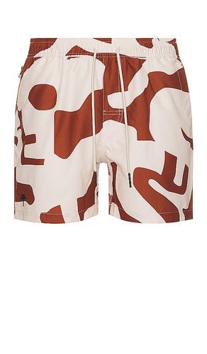 Russet Puzzlotec Swim Short in . Taglia M, XL/1X - OAS - Modalova