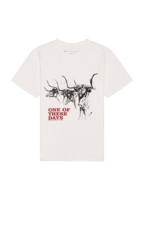 Camiseta long horn en color blanco talla L en - White. Talla L (también en M, S, XL/1X) - ONE OF THESE DAYS - Modalova