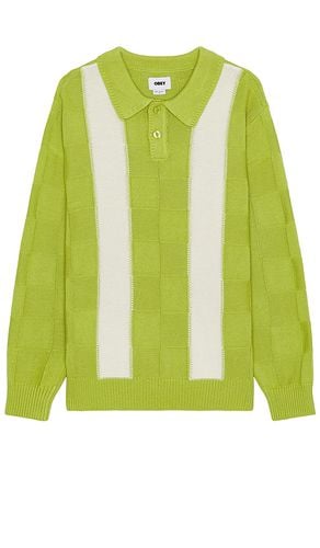 Albert Polo Sweater in . Taglia M - Obey - Modalova