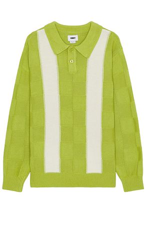 Albert Polo Sweater in . Taglia M, S, XL/1X - Obey - Modalova