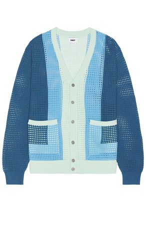 Anderson 60's Cardigan in . Taglia M, S, XL/1X - Obey - Modalova