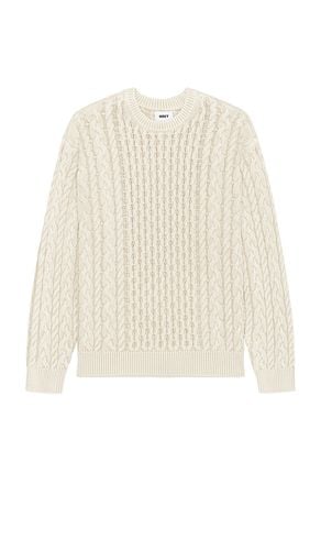 Faded Wash Sweater in . Taglia M, S - Obey - Modalova