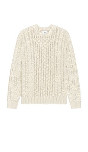 Faded Wash Sweater in . Taglia S - Obey - Modalova