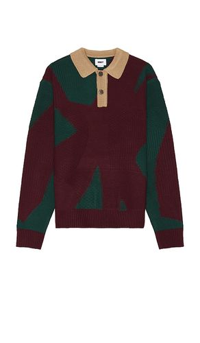 Jersey luca en color burgundy talla L en - Burgundy. Talla L (también en M, S, XL/1X) - Obey - Modalova