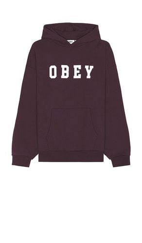 Felt Extra Heavy Hoodie in . Size M, S - Obey - Modalova