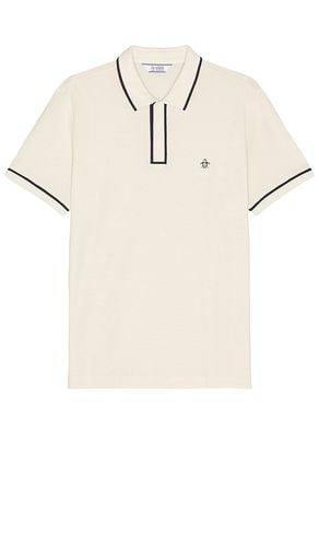 Bently mesh polo en color crema talla S en - Cream. Talla S (también en XL/1X) - Original Penguin - Modalova