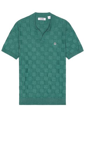 Jacquard sweater polo en color verde talla L en - Green. Talla L (también en M) - Original Penguin - Modalova