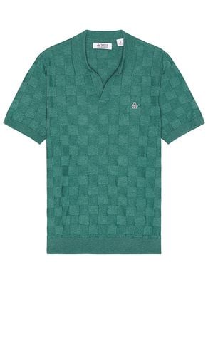 Jacquard sweater polo en color verde talla L en - Green. Talla L (también en M, S) - Original Penguin - Modalova