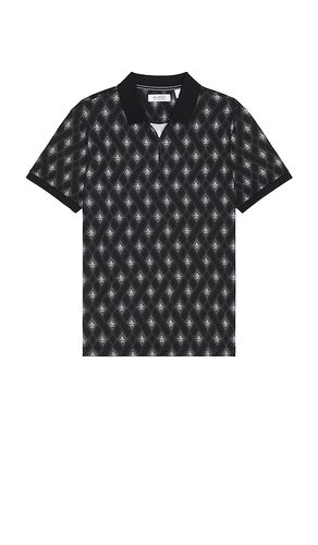 Argyle polo en color negro talla L en - Black. Talla L (también en M, S, XL/1X) - Original Penguin - Modalova