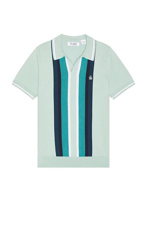 Vertical Stripe Johnny Collar Polo in . Taglia M, S, XL/1X - Original Penguin - Modalova