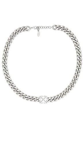 Arrow Chain Necklace in - OFF-WHITE - Modalova