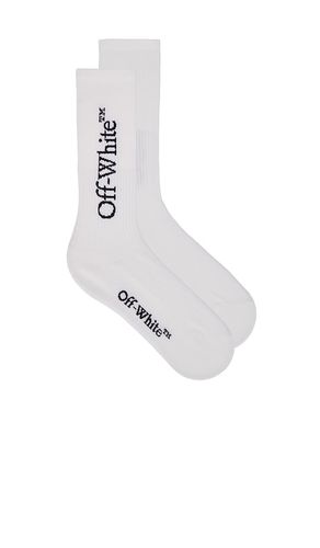 Calcetines largos bookish en color blanco talla M en - White. Talla M (también en S) - OFF-WHITE - Modalova