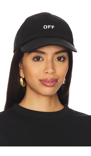 OFF- Off- gorra béisbol drill off stamp en color negro talla all en & - . Talla all - OFF-WHITE - Modalova