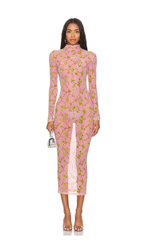 OFF- Off- vestido largo de tul ramage en color rose talla 36 en & - Rose. Talla 36 (también en 38, 40, 42) - OFF-WHITE - Modalova