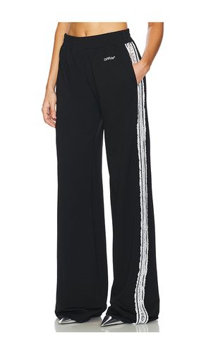 Lace Band Track Pants in . Size M, S - OFF-WHITE - Modalova