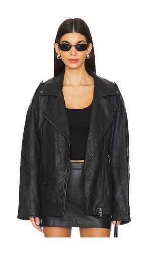 Chaqueta boyfriend biker en color talla L en - Black. Talla L (también en XS) - One Teaspoon - Modalova