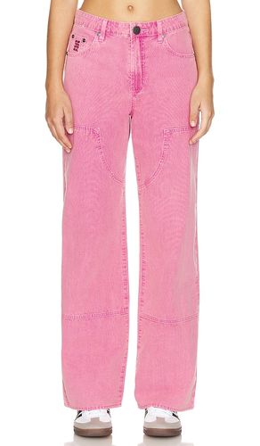 Pantalón pierna ancha jackson en color rosado talla 25 en - Pink. Talla 25 (también en 26) - One Teaspoon - Modalova