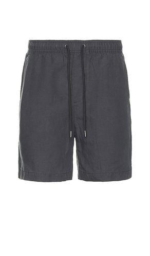 Air linen pull on short 6 shorts en color charcoal talla L en - Charcoal. Talla L (también en M, S) - onia - Modalova