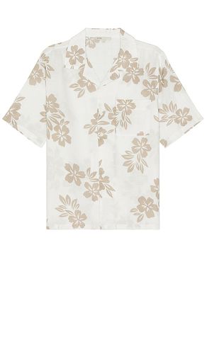 Air Linen Convertible Vacation Coast Floral Shirt in . Taglia XL/1X - onia - Modalova