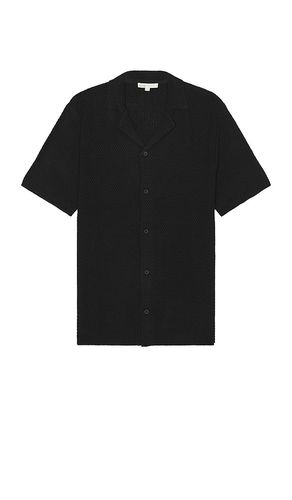 Cotton Textured Camp Shirt in . Size M, S, XL/1X - onia - Modalova