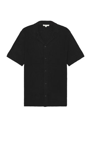 Cotton Textured Camp Shirt in . Taglia M, S - onia - Modalova