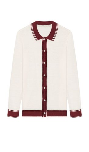 Cotton Linen Long Sleeve Sweater Polo in . Size L. Also in M, S, XL/1X - onia - Modalova