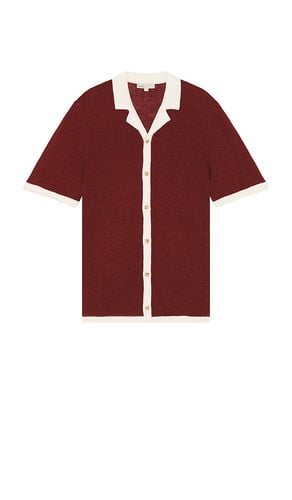 Linen Knit Camp Shirt in . Taglia M, S, XL/1X - onia - Modalova