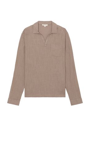 Gauze Popover Shirt in . Size L. Also in M, XL/1X - onia - Modalova
