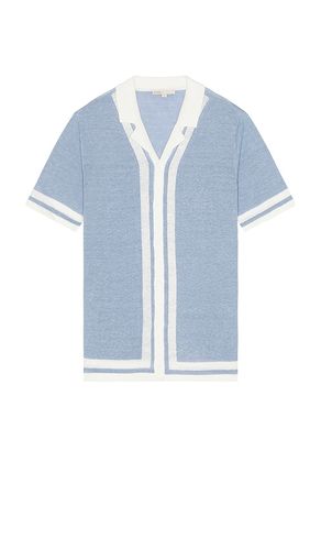Linen Knit Camp Shirt in . Size L. Also in M, S - onia - Modalova
