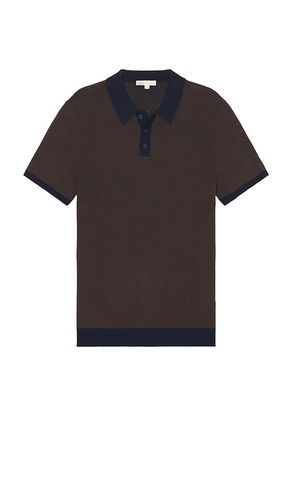 Cotton Textured Knit Polo in . Size L. Also in M, XL/1X - onia - Modalova