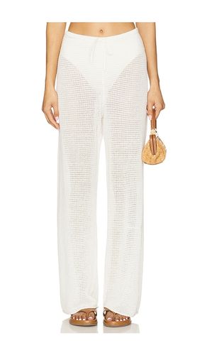 Linen Knit Drawstring Pant in . Size L. Also in M - onia - Modalova