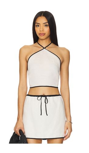 Air Linen Cropped Halter Top in . Size M. Also in L, XL - onia - Modalova