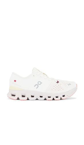 Zapatilla deportiva cloud x 4 en color blanco talla 10 en - White. Talla 10 (también en 5, 5.5, 6.5, 9.5) - On - Modalova