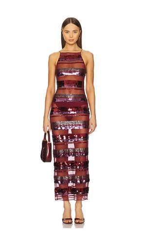 Sequins Striped Long Dress in . Taglia M, S - Oseree - Modalova