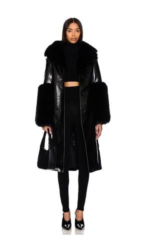 Astrid Faux Fur Coat in . Size S, XS - OW Collection - Modalova