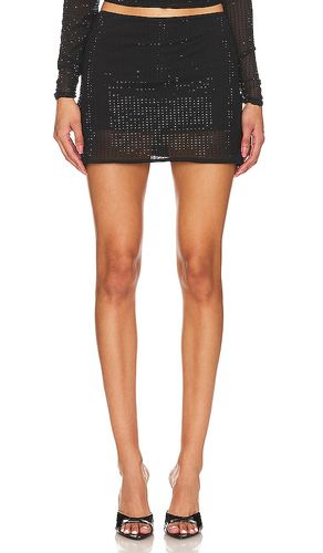 Rhinestone Mini Skirt in . Taglia S, XL - OW Collection - Modalova