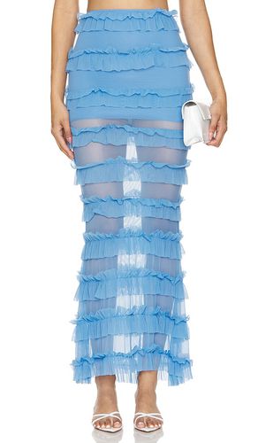 Falda maxi gracie en color azul talla L en - Blue. Talla L (también en M, S, XL) - OW Collection - Modalova