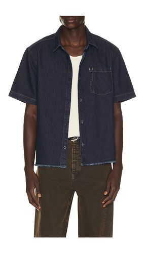 Harley Denim Cropped Boxy Shirt in . Size L. Also in M, S - Percival - Modalova