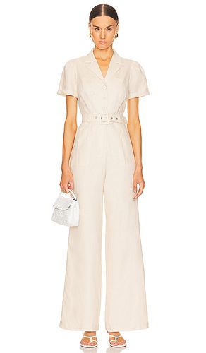 Aislee jumpsuit en color ivory talla 0 en - Ivory. Talla 0 (también en 00, 10, 12, 14, 4, 6, 8) - PAIGE - Modalova