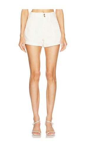 Brooklyn short en color crema talla 24 en - Cream. Talla 24 (también en 25, 26, 27, 29, 30, 31, 32, 33, 34) - PAIGE - Modalova