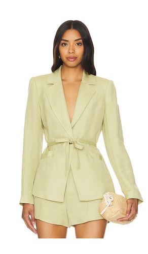 Genova blazer en color verde oliva talla 0 en - Olive. Talla 0 (también en 10, 12, 14, 2, 4, 8) - PAIGE - Modalova