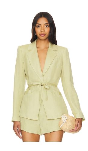 Genova blazer en color verde oliva talla 12 en - Olive. Talla 12 (también en 14, 2) - PAIGE - Modalova