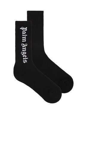 Classic Logo Socks in . Size S/M - Palm Angels - Modalova