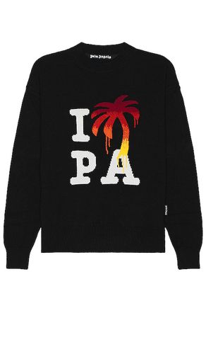 I Love Pa Sweater in . Size M, S, XL/1X - Palm Angels - Modalova